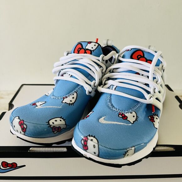 NIKE Air Presto x Hello Kitty® University Blue/White/Light Crimson/Black -US 6.5 - Picture 4 of 10